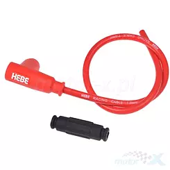 Zündkerzenstecker mit Hochspannungskabelanschluss, NGK CR4 Ersatz, Hebe AA0099