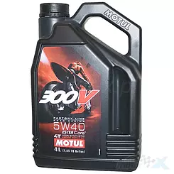 MOTUL 300V Road Racing synthetisches 4T 5W40 4L Motoröl