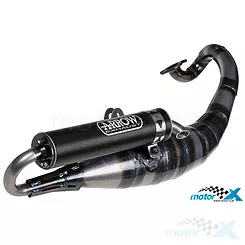 Auspuff Arrow Extreme Aluminium Dark, Minarelli horizontal (E)
