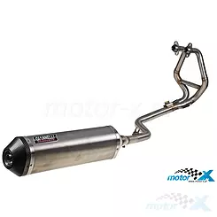 Auspuff Giannelli Ipersport Alu Carbon, Kawasaki Ninja 250-300 R 13-14 (E)