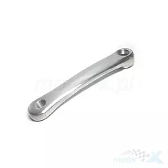 Fahrradkurbel, links, 170mm, Aluminium, silber
