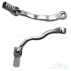Schalthebel, silber, Aluminium, M.C. LCA4376 KTM EXC 250/300 05-16, SX 250 05-16, SXF 250 06-12, EXCF 250 07-08