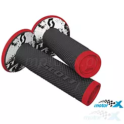 Griffe, Griffe, Gummis, Griffe, Scott SXII, schwarz-rot