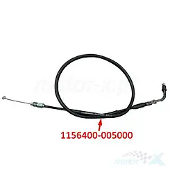 Gaszug Zontes 350D / 350M, 1156400-005000