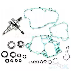Kurbelwelle, Lager, Dichtungen, Wellendichtringe, Motor-Revisions-Kit, Wiseco WPC168 (HR4097)