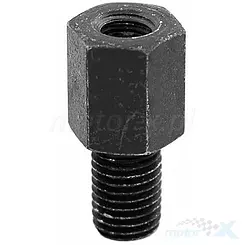 Spiegeladapter, M8 Rechtsgewinde auf M8 Linksgewinde, schwarz, Vicma