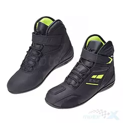 Straßen motorrad stiefel herren, wasserdicht, LS2 Garra Waterproof Black Yellow