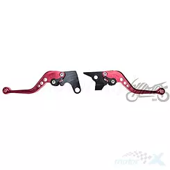 Brems- und Kupplungshebel gebogen rot Yamaha