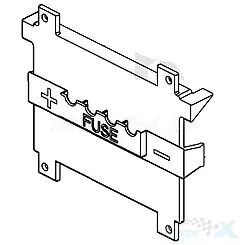 Kymco New Dink Batterie-Abdeckung