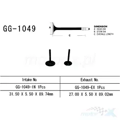 Vesrah GG-1049-IN Einlassventil