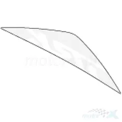 Rechter Tankpad-Aufkleber Benelli TRK 702 Pearl White