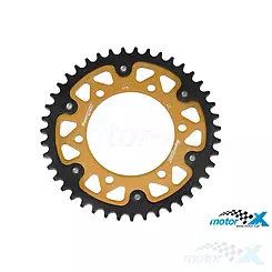 Kettenrad hinten Supersprox Stealth 530, gold, 43Z (Kawasaki / Suzuki / Yamaha)