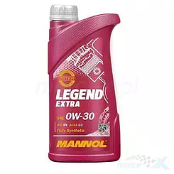 Auto-Motoröl 0W30 synthetisch 1L, Mannol Legend Extra 7919
