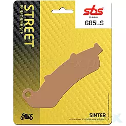 Gesinterte Bremsbeläge SBS Sinter Street 685LS
