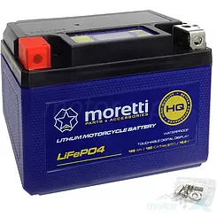 Lithium-Eisenphosphat-Akku Moretti Parts MFPX9 (YTX9-BS) 12V 128Wh