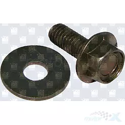 SCHRAUBE MIT UNTERLEGSCHEIBE M 6x16 MM lackiert