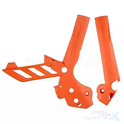 Rahmenschützer, orange, Polisport