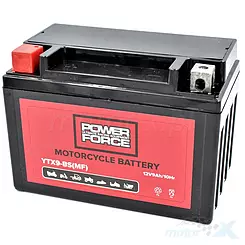 Gel-Batterie Power Force YTX9-BS 12V 8Ah 150x87x105mm 120CCA