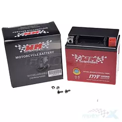 Gel Batterie WM Motor WTX5L-BS (YTX5L-BS, YTX5A-BS) 12V 4Ah 114x71x106mm 70CCA