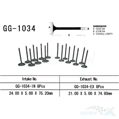Auslassventil Vesrah GG-1034-EX
