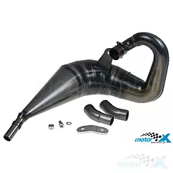 Auspuff Giannelli Enduro, Malaguti XSM, XTM / MBK X-Limit / Yamaha DTR, SM (ohne Auspuffendstück) (E)