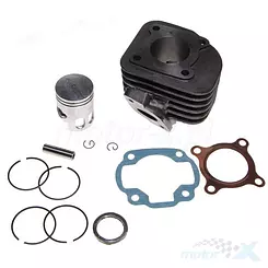 Kompletter Zylinder 40.00mm 50cc, 10mm Bolzen, WM Motor, 1PE40QMB 2T Minarelli AC