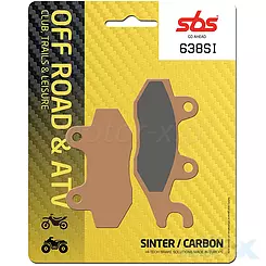 Gesinterte Bremsbeläge SBS Sinter Off Road 638SI