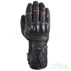 Motorradhandschuhe, lang, schwarz, Oxford Mondial