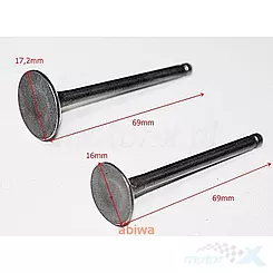 Ventile Set 69mm 139FMB 50 4T AC