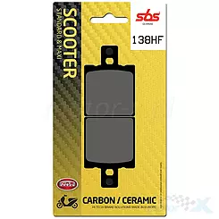 Keramikbremsbeläge SBS Ceramic Street 138HF