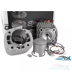 Zylinder komplett mit Kopf Stage6 Racing MKII 70cc, 1PE40QMB 2T / Minarelli AC 2T
