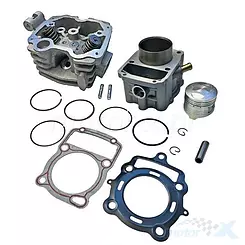 Kompletter Zylinder mit Kopf 63.00mm 200cc, ATV 200 LC Loncin
