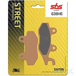 Gesinterte Bremsbeläge SBS Sinter Street 638HS