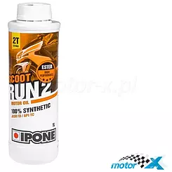 Öl IPONE Scoot Run 2 synthetisch 2T 1L 