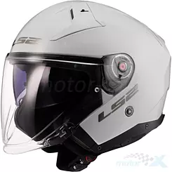Offener Helm LS2 OF603 Infinity II Solid weiß