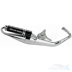 Auspuff Tecnigas RS-II Chrom Peugeot AC / LC vertical  (E)