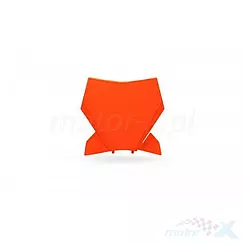 Startnummerntafel, fluoreszierend orange, UFO Plast KT05013FFLU