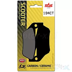 Bremsbeläge Carbon SBS Dual Carbon Scooter 194CT