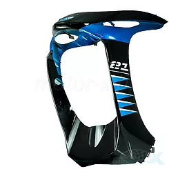 Untere Frontabdeckung Schwarz Blau Barton 21 / GTR / Toros F16
