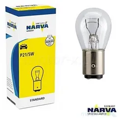 Glühlampe M-TECH NARVA P21/5W BAY15D 21/5W 12V