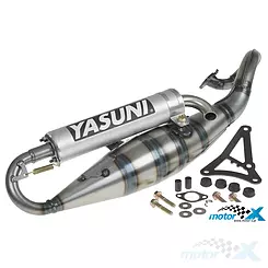 Auspuff Yasuni R Aluminium, Minarelli horizontal (Homologation)
