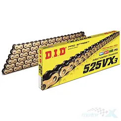 Geschlossener Antriebsstrang (gold) DID525VX3G&B-112LE