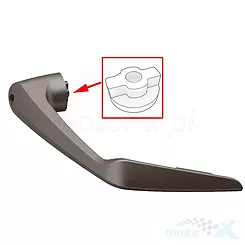 Zontes ZT 310-T Halterungs-Halterung für Handschuhhalterung rechts (Modell 2020)