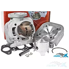 Cylinder komplett mit Kopf Italkit Alu 70cc, Minarelli stehend