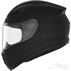 Kinder Integralhelm Full Face Nox M731 Schwarz Matt
