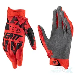 Motorradhandschuhe, schwarz-rot, Leatt 2.5 Windblock