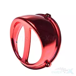 Luftansaugstutzen Tuning Optik, rot, 2T, 4T