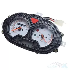 Tachometer 2T, 1 Stecker 9 Pin Longjia / Junak / Romet