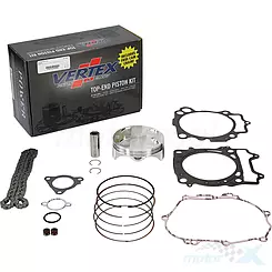 Motor-Oberteil Reparaturset, Kolben 96,94mm, TOP-END Dichtungen, Steuerkette, Vertex VTKTC23958A