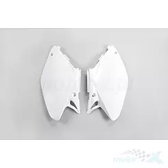 Hintere Kotflügel Oberteil Set Weiß UFO Plast Honda CR 125 / 250 05-07